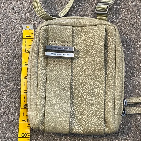 Piquadro Olive Green Crossbody Bag - Picture 11 of 13